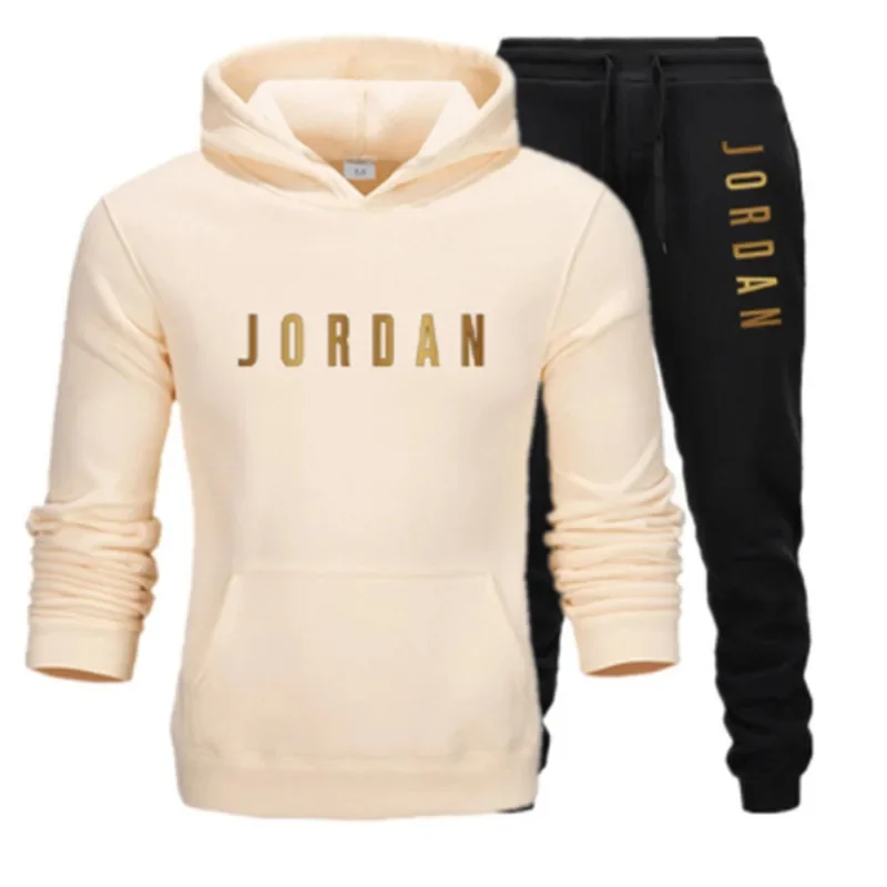 Winter Clothing Stores - Herren-Sportanzug mit Print, Hoodie und Jogginghose,