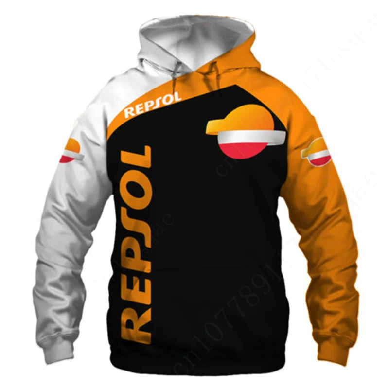 Winter Clothing Essentials For Men - Repsol Unisex-Kleidung, Anime-Kapuzenpullover mit Reißverschluss, Harajuku-Kapuzenpullover
