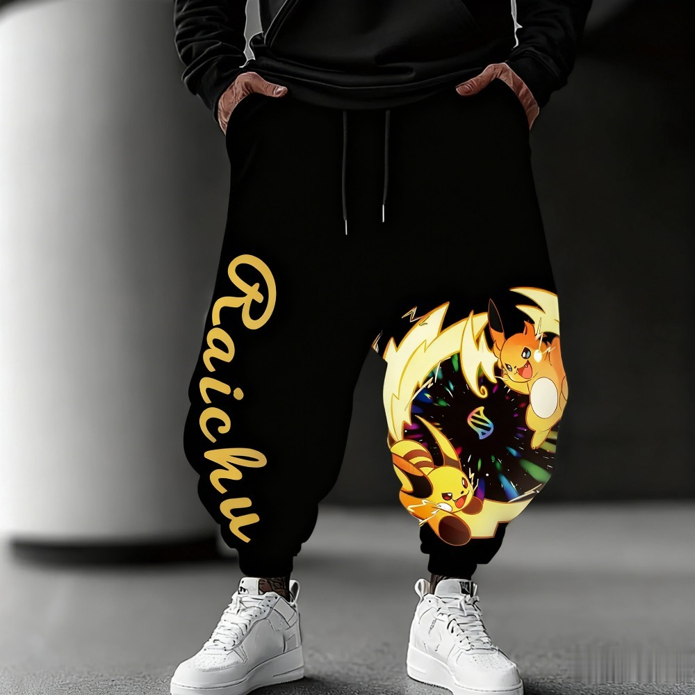 Winter Clothing Japan - Pokémon-Serie Fleece-Thermohose Herbst Winter Männer und