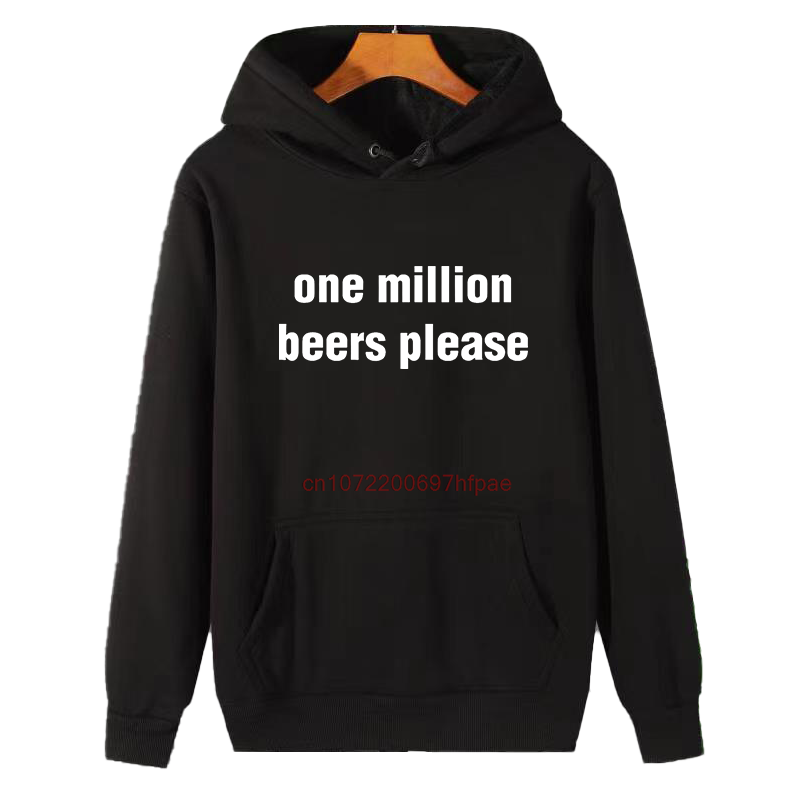 Winter Clothing Essentials For Men - One Million Beers Please Grafische Kapuzenpullover,