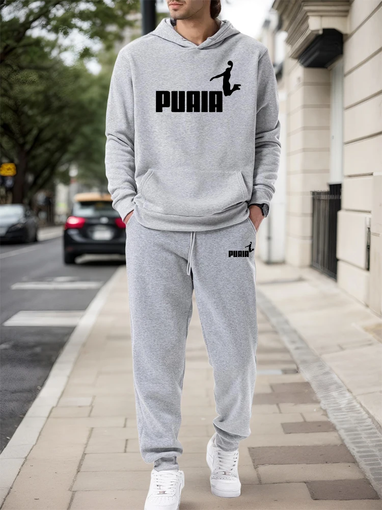 Winter Clothing Stores - Herren-Set/Hoodie/Hose 2026 Herbst Winter Lässiger Sport-Kapuzenpullover