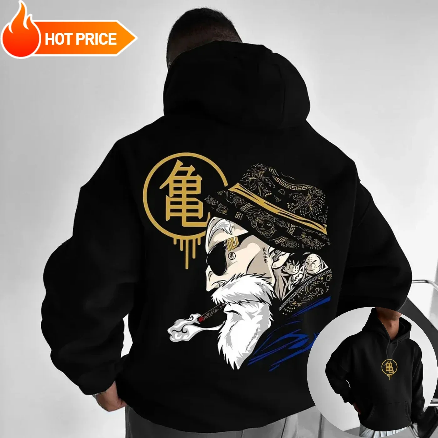 Winter Clothing Japan - Master Roshi Dragon Ball Saiyajin Harajuku