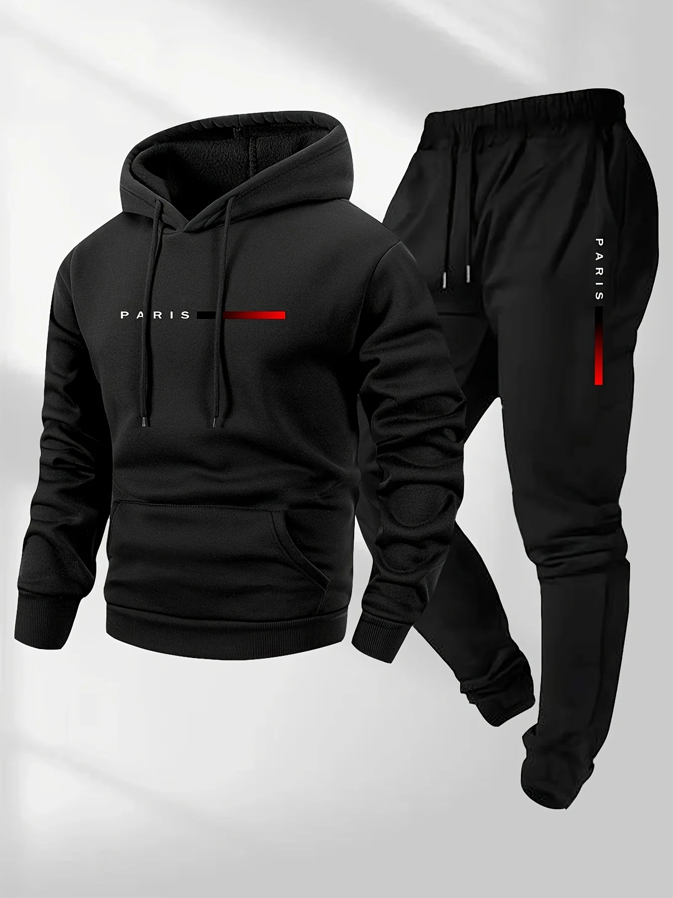 Winter Clothing Hoodie - Neuer Trend Street Fashion Buchstaben-Bedrucktes Sportbekleidungs-Set