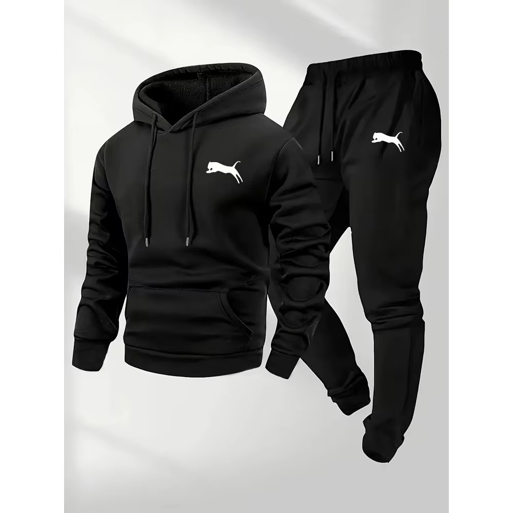 Winter Clothing Hoodie - 2026 Meistverkauftes Herren-Kapuzenpullover & Hosen-Set Lässiger