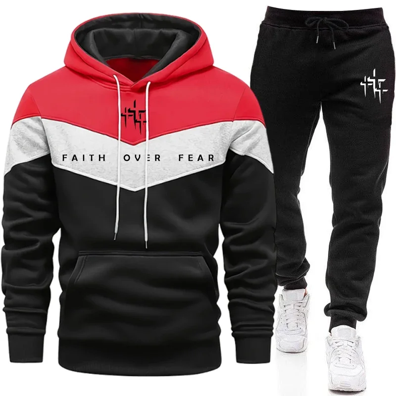 Faith Over Fear Herren-Trainin – Winter Clothing Hoodie Bewertung und Preis