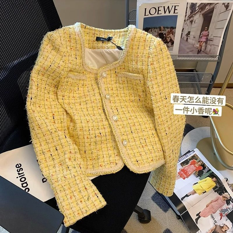 Frauen Jacke Frühling Herbst N – Yellow Winter Clothing Bewertung und Preis