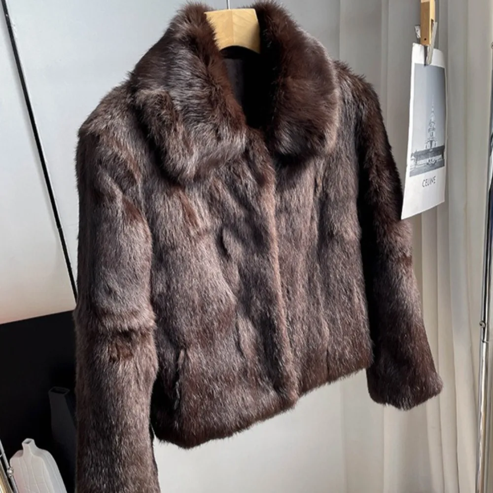 Natürliche Kaninchen Pelzmante – Winter Clothing Wholesale Bewertung und Preis