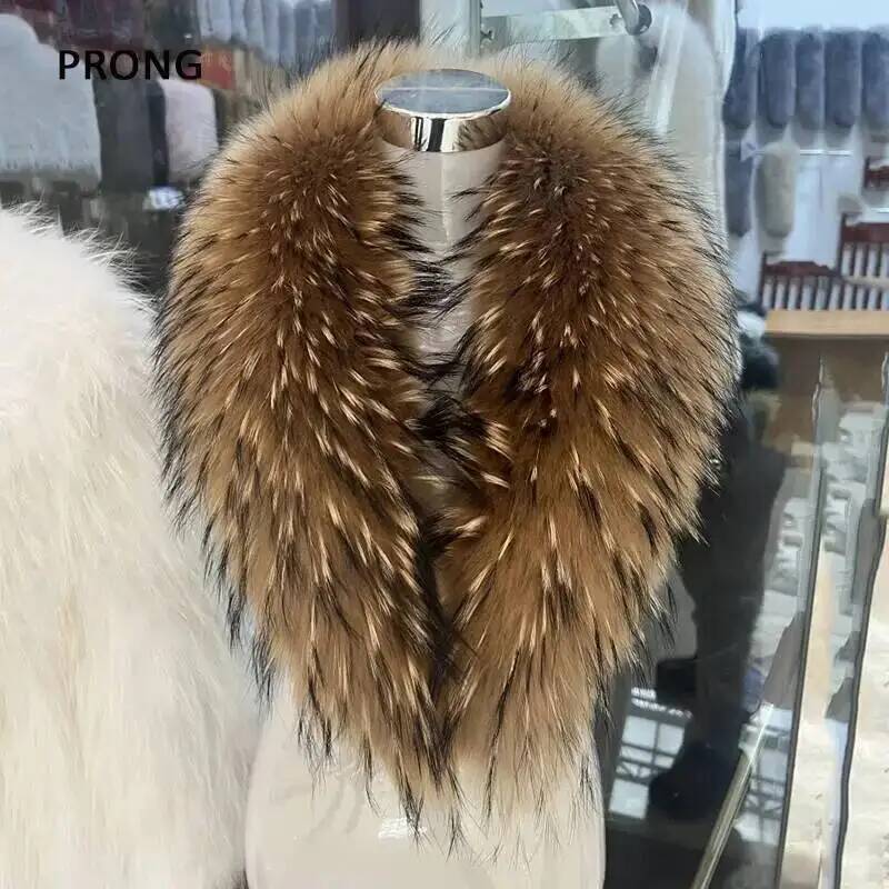 Natürliche Waschbären Pelz Kra – Winter Clothing Design Bewertung und Preis