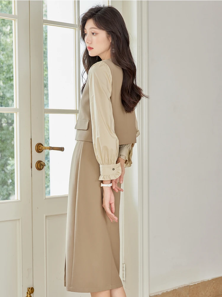 VIMLY Damen Elegante Rock-Sets – Winter Clothing Outfits Bewertung und Preis