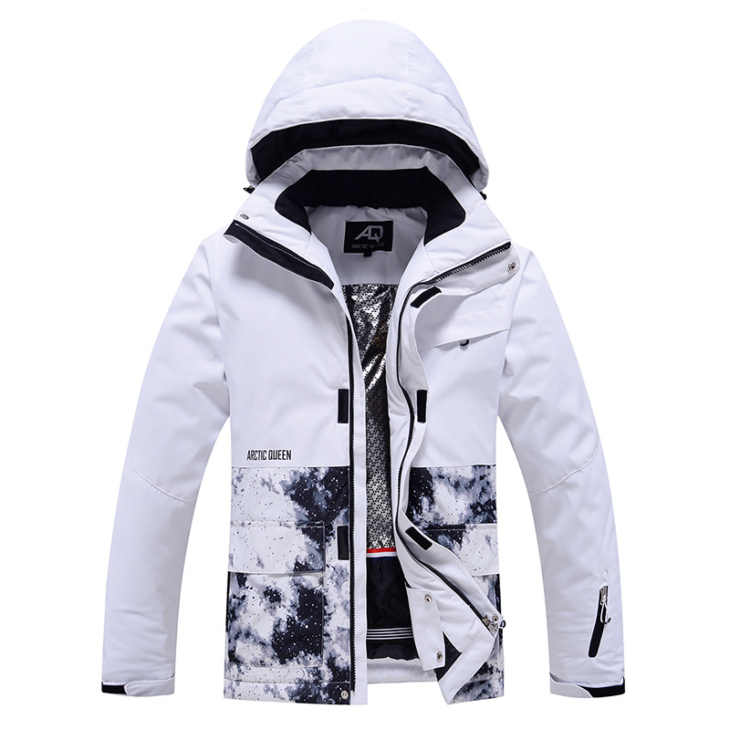 Farbblock-Skianzug für Männer  – Ski Pants Waterproof Bewertung und Preis