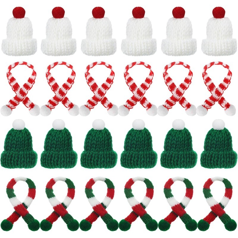 5/10Pcs Weihnachten Dekoration – Winter Clothing Accessories Bewertung und Preis