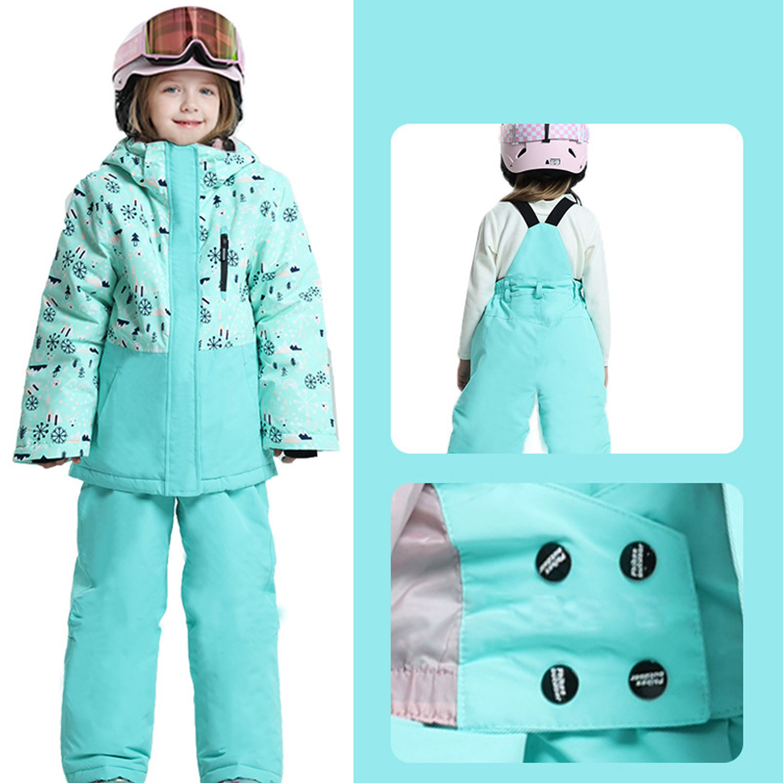 -30 Grad Skibekleidung für Kin – Ski Pants Waterproof Bewertung und Preis
