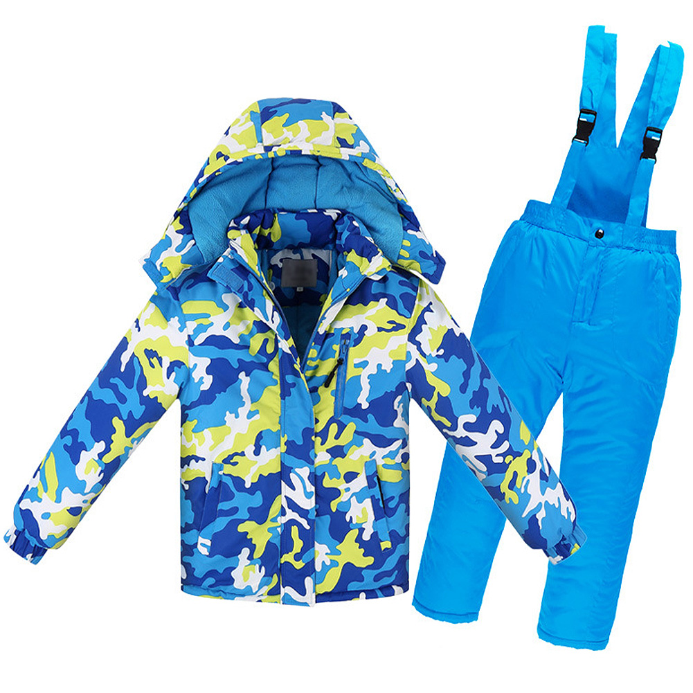 Camouflage-Skianzug für Jungen – Ski Pants Waterproof Bewertung und Preis