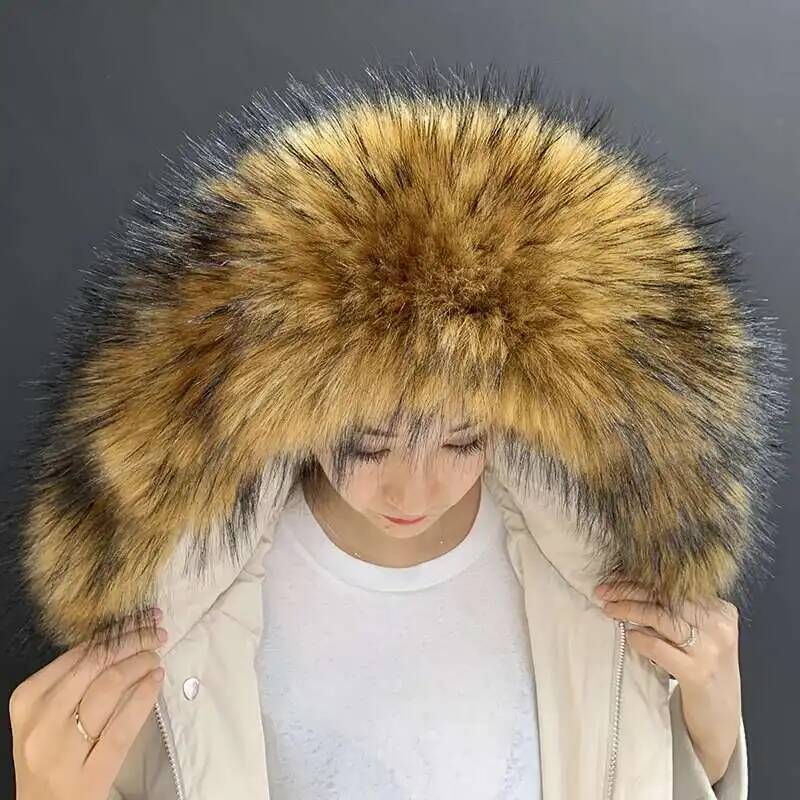 Abnehmbarer Kunstpelzkragen, e – Winter Clothing Design Bewertung und Preis