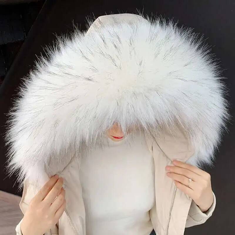 Abnehmbarer Kunstpelzkragen, e – Winter Clothing Design Bewertung und Preis