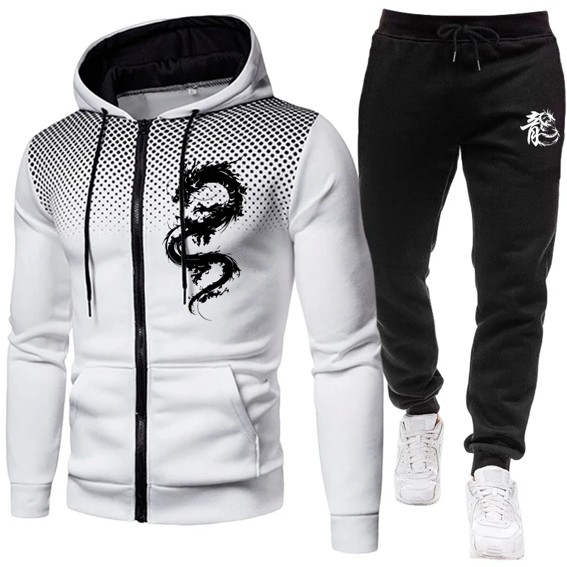 Herren Paris Drachenmuster Mod – Winter Clothing Hoodie Bewertung und Preis