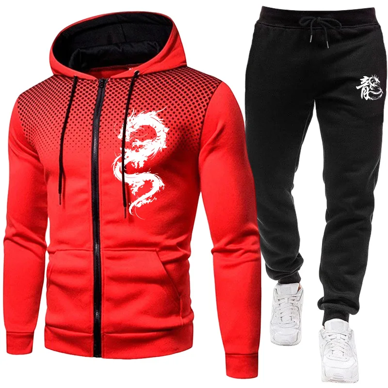 Herren Paris Drachenmuster Mod – Winter Clothing Hoodie Bewertung und Preis