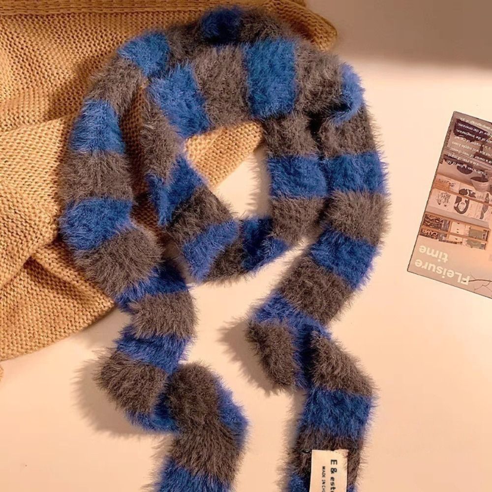 Gestrickte Y2K Mädchen Streife – Winter Clothing Accessories Bewertung und Preis