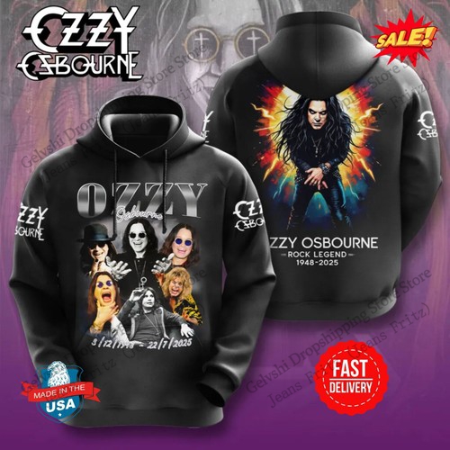 Rock Band Ozzy Osbourne 3d Dru – Winter Clothing Hoodie Bewertung und Preis